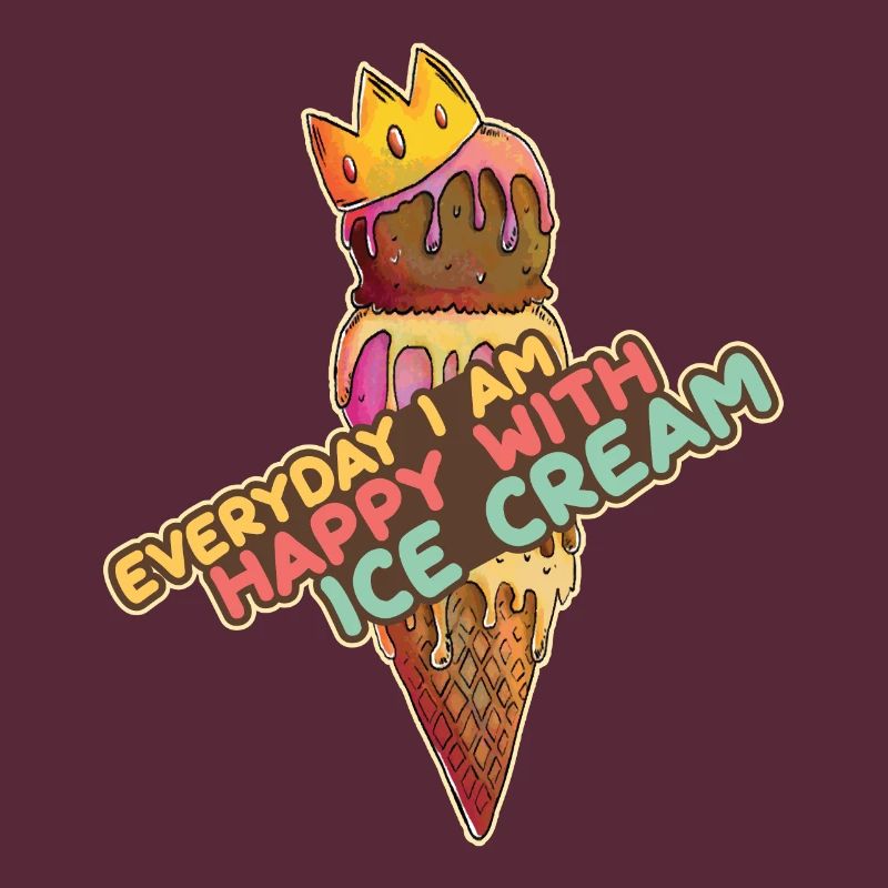 Eiscreme logo Sommer Softeis Geschenkidee