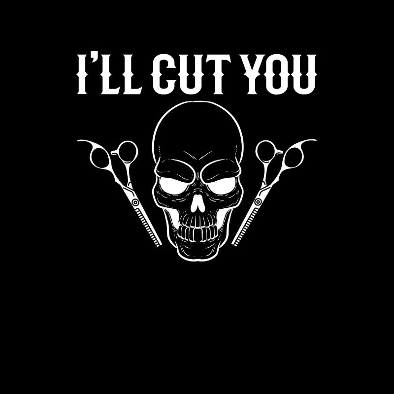 Je vais vous couper Coiffeur ciseaux Coiffeur