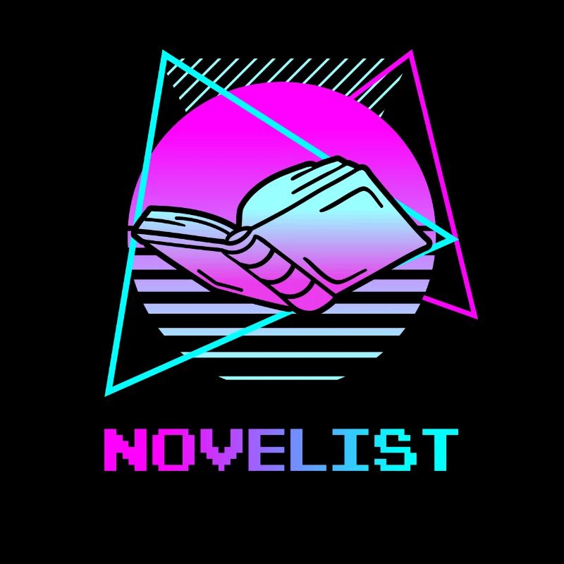 Retro Novelist Novel Author