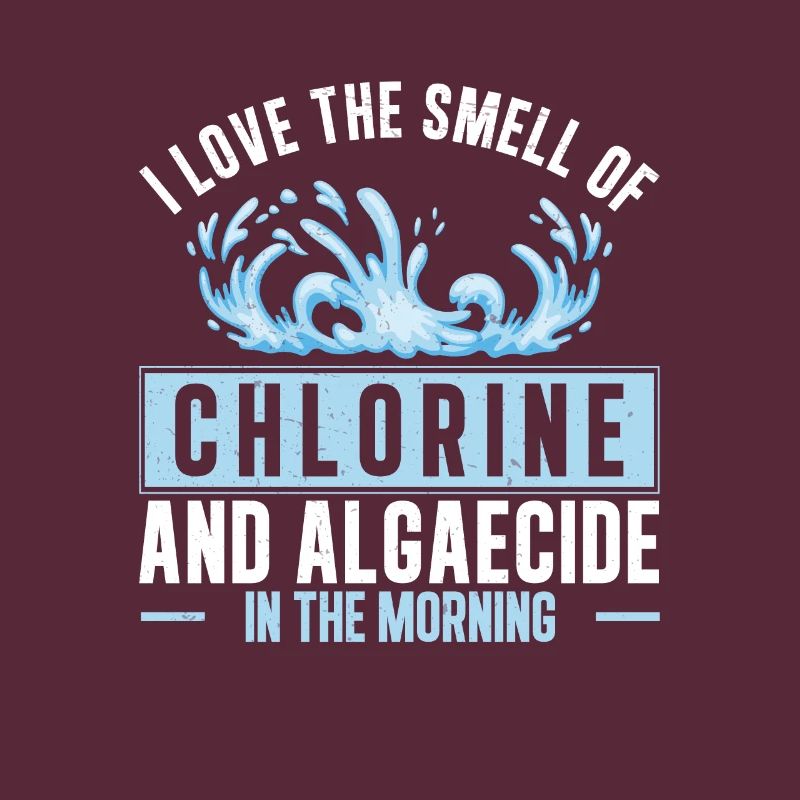 Odeur de chlore et d'algicide dans la piscine