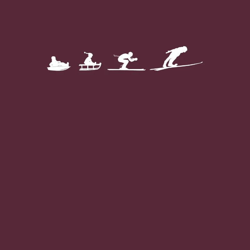 Evolution Sledge Ski Jumping Ski Flies Funny