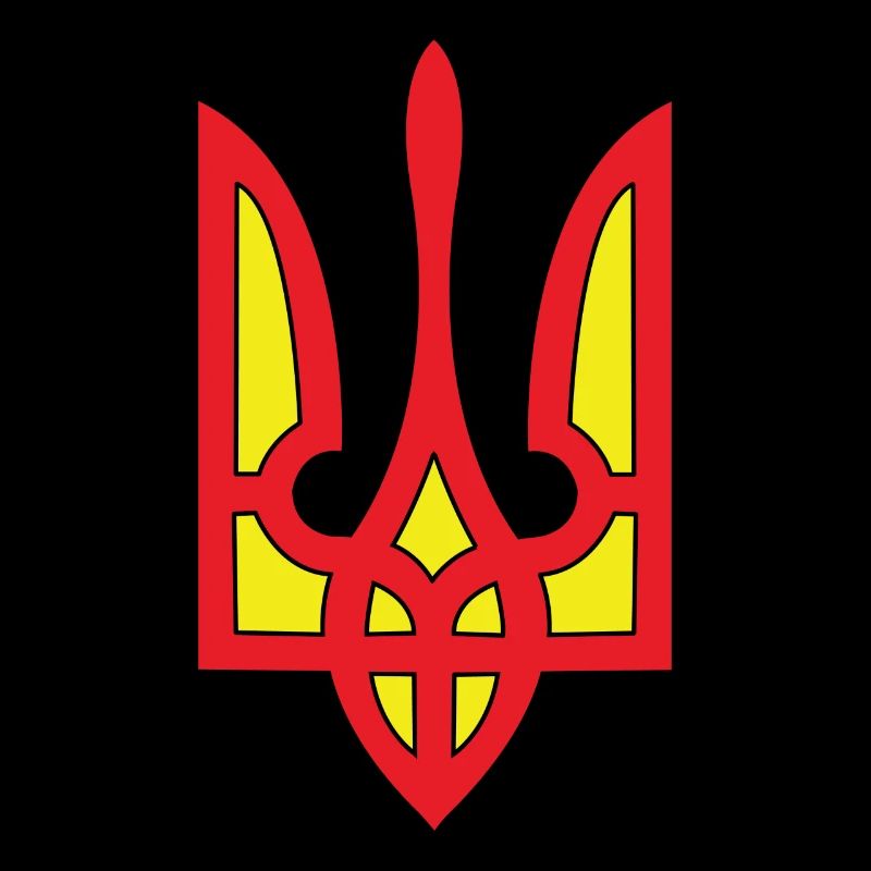 Ukrainisch Das Symbol Trident Fire Emblem
