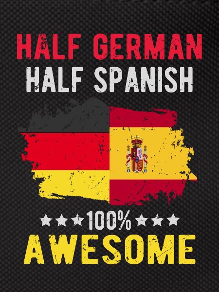 Half German half Spanish
