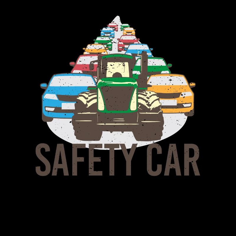 Bauern Farmer Traktorfahrer Feldarbeiter Safty Car