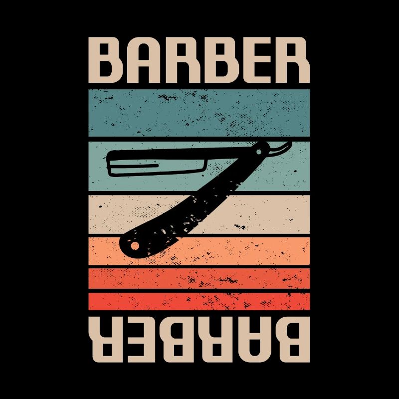 Coiffure Retro Vintage Classic Barber
