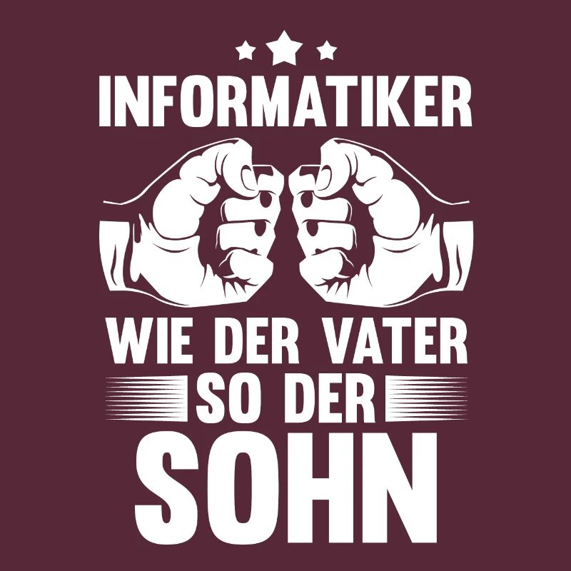 Vater Sohn Informatiker Informatik Programmierer
