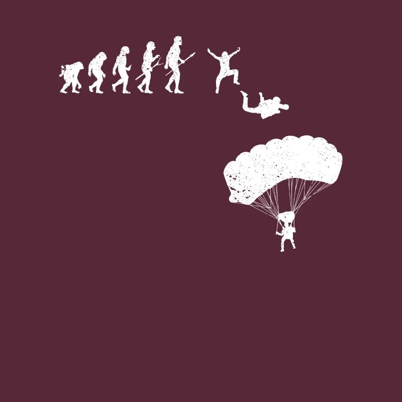 Skydiving Human Evolution