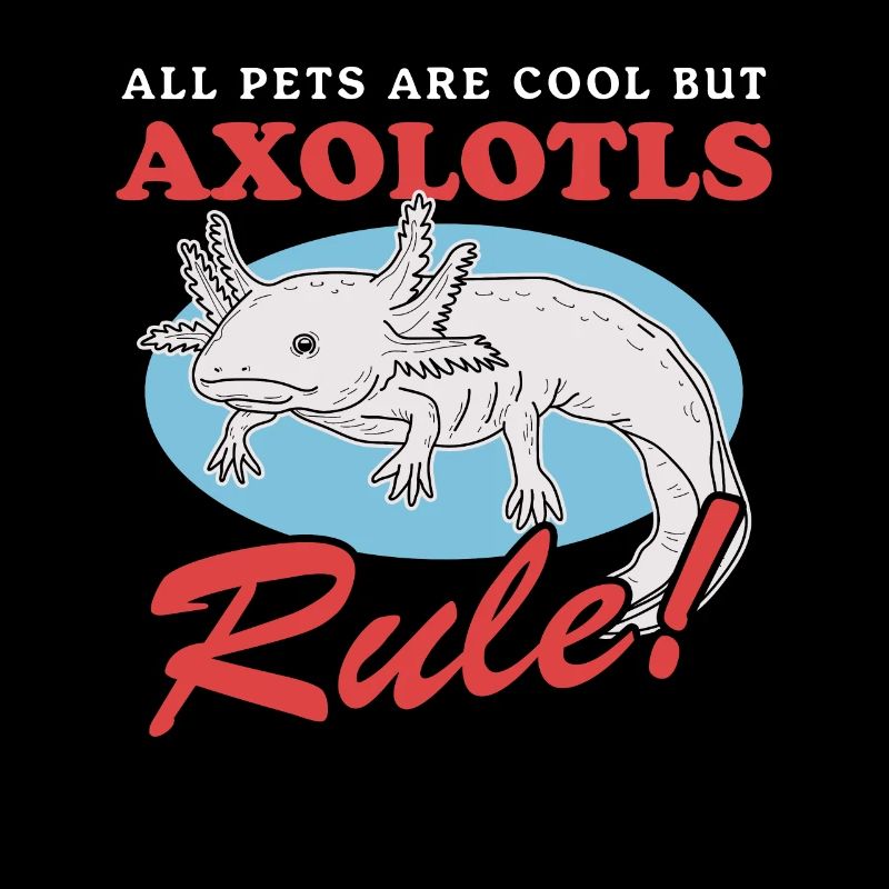 Cadeau d’amphibiens à queue d’Axolotl