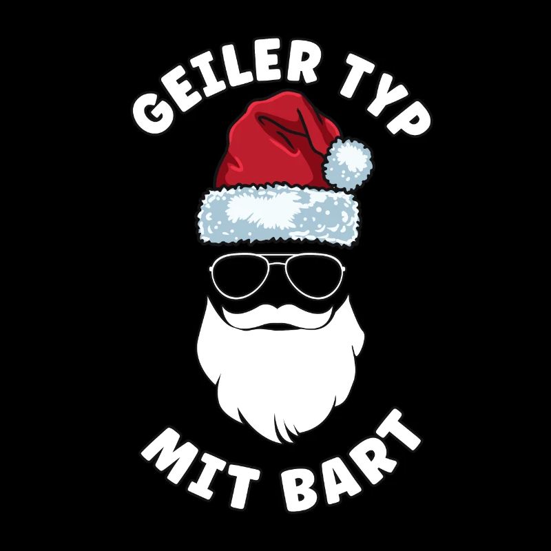 Geilertypmitbart Weihnachten Bartträger Bart