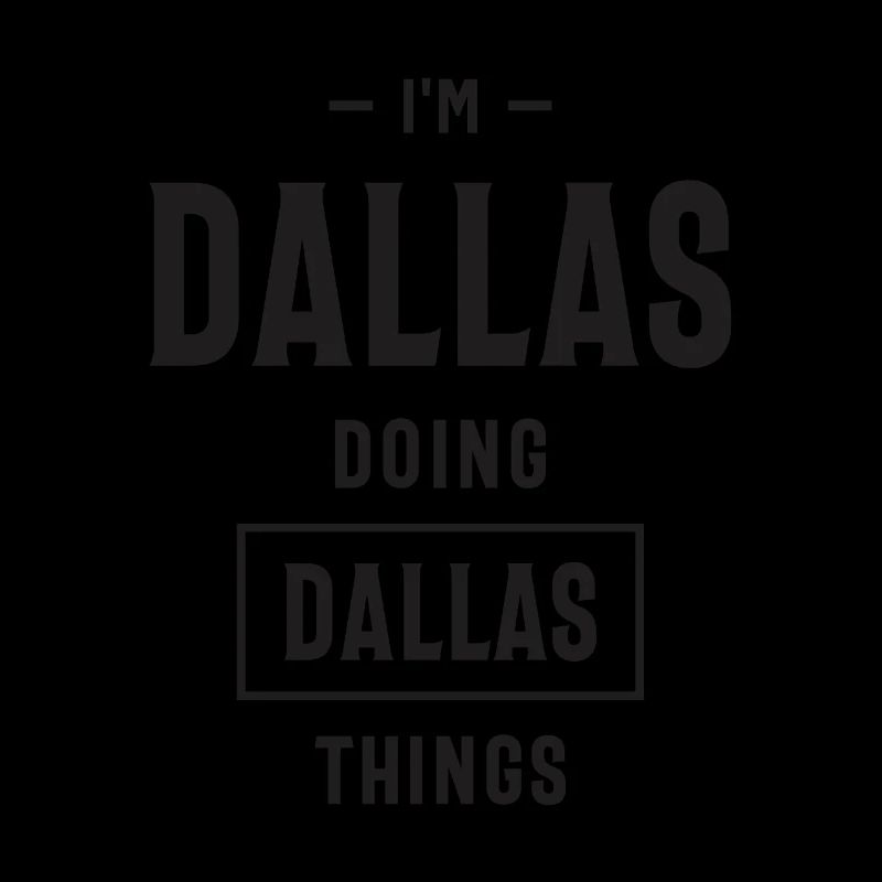 Dallas Personalized Name