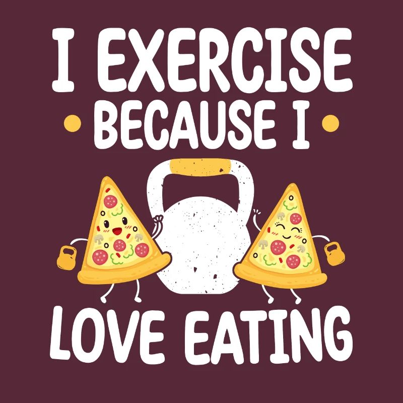 Kettlebell Pizza Exercice parce que j’adore manger