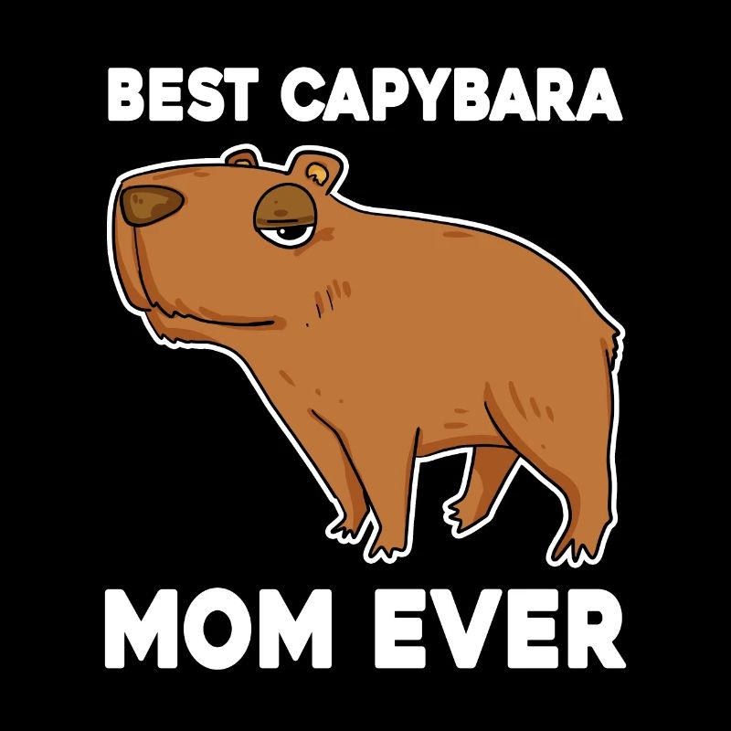 Capybara Mama Wasserschwein