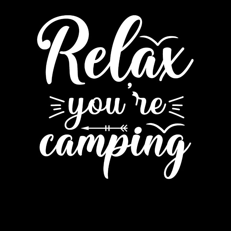Entspannen, auf dem Campingplatz Wandershirt