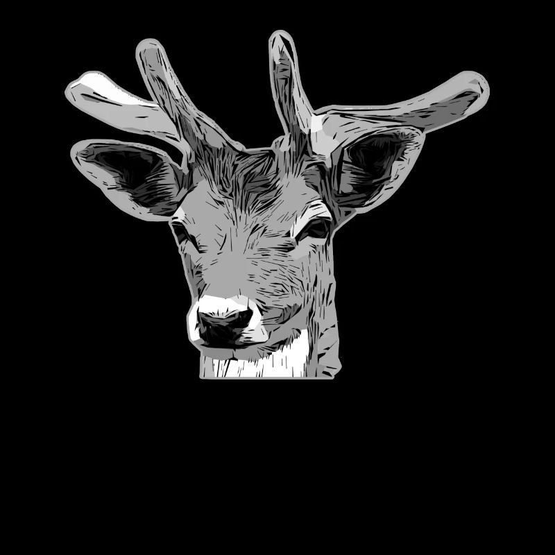 Conception d’animaux de la forêt de cerfs