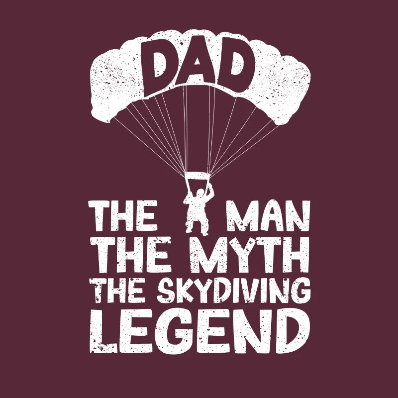 Skydiver Base Jump Dad Der Mann Der Mythos Die