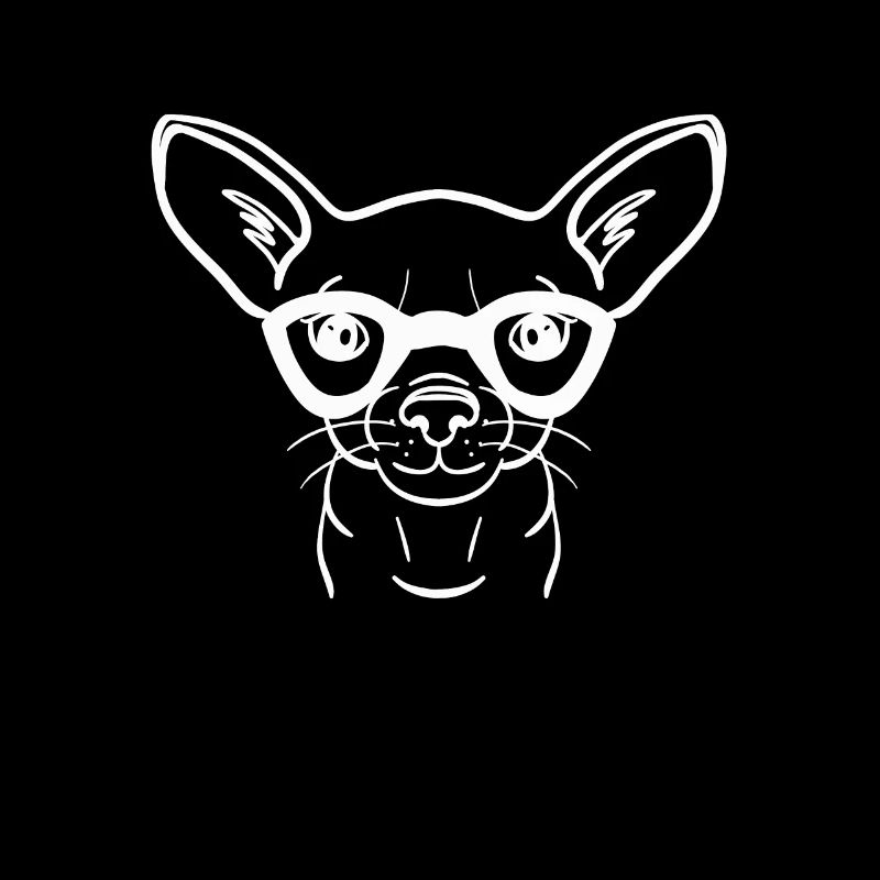 Clever Chihuahua dog