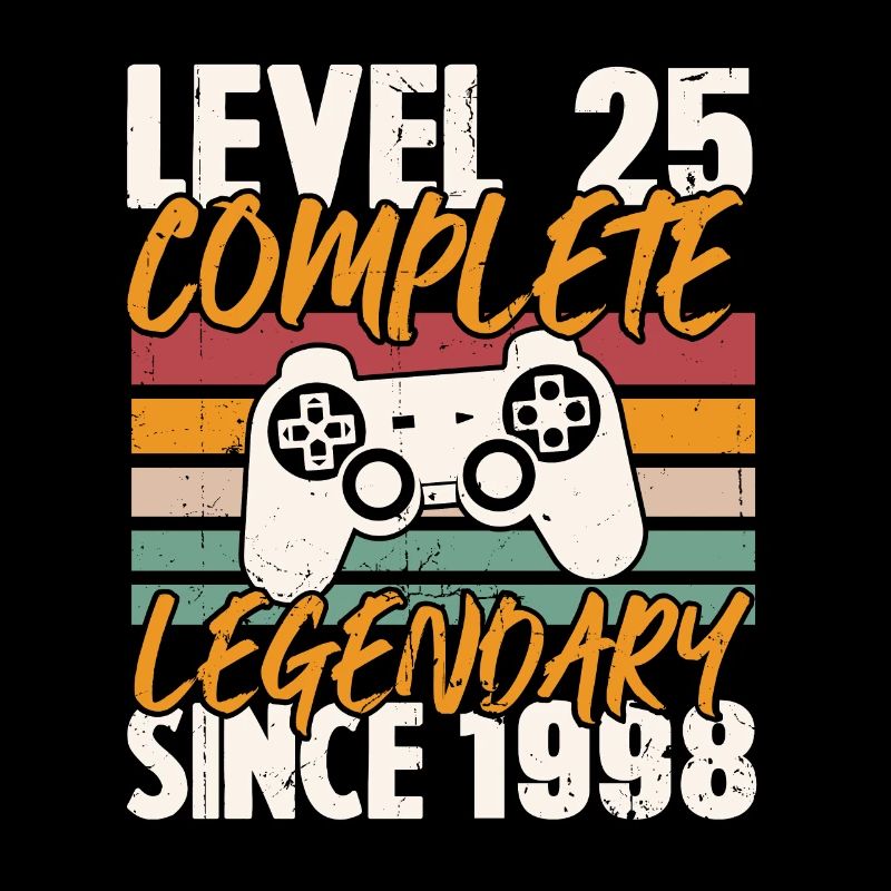 Cadeau d'anniversaire, Niveau 25 complete 1998