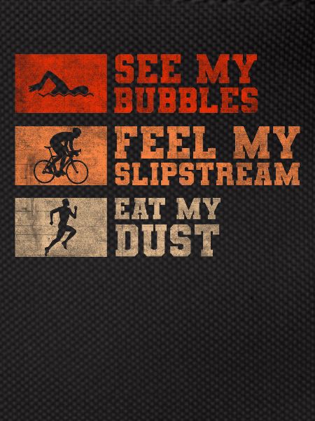 Funny triathlon saying