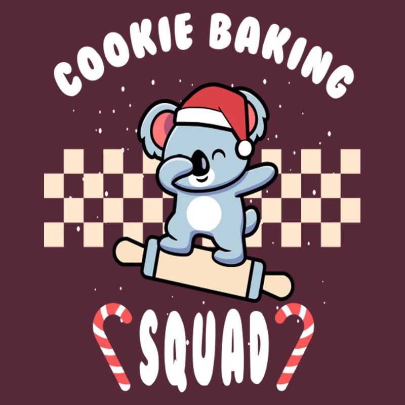 Escouade de cuisson des biscuits de Noël