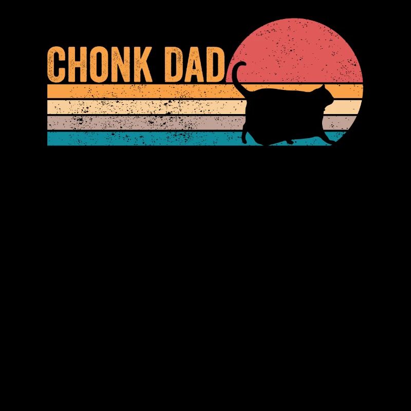 Chonk Meme Katze Chonk Dad