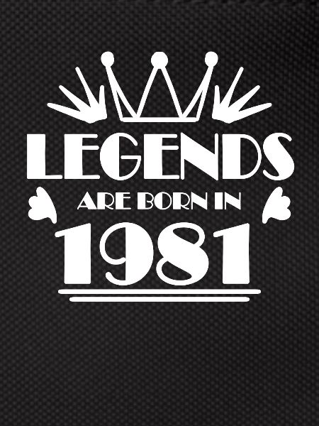 1981 - Born 1981