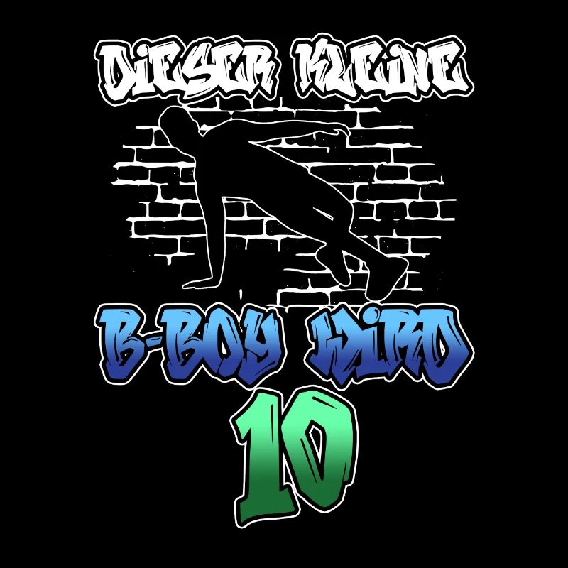 Dieser Kleine B-Boy Wird 10 - Breakdance