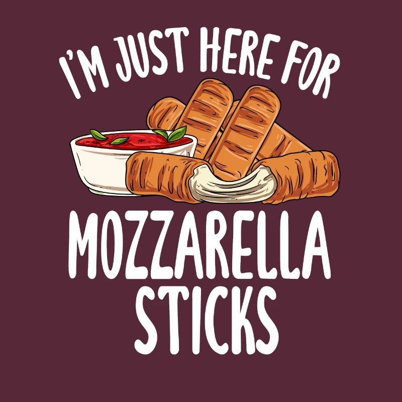 Je ne suis là que pour les bâtonnets de mozzarella