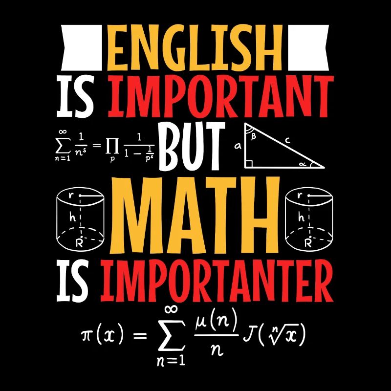L’anglais est important, mais les mathématiques sont plus importantes