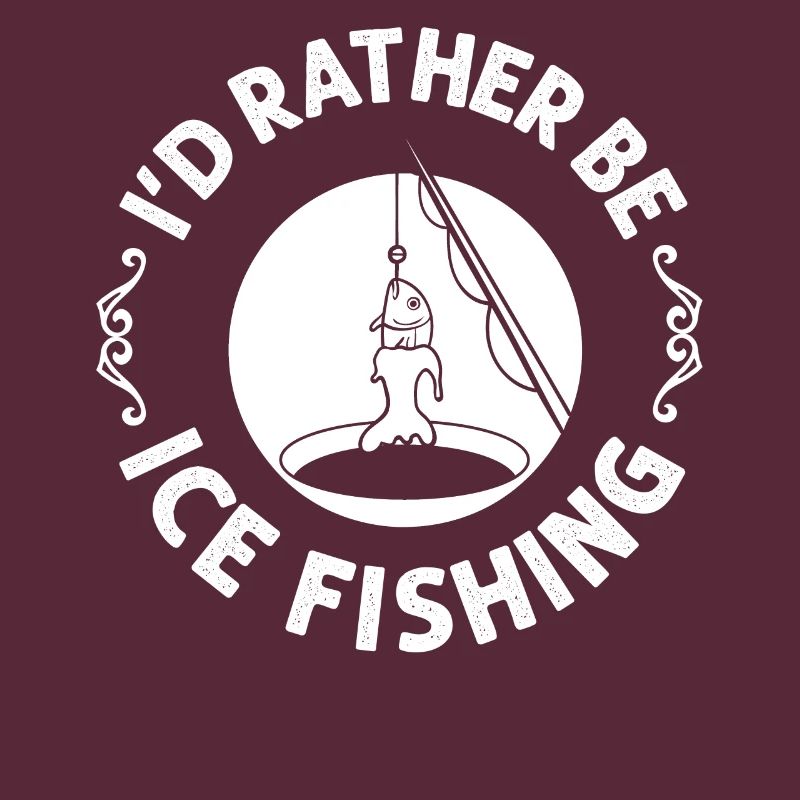 Eisfischen Fischer Eislöcher Eisbohrer Eis Fischen