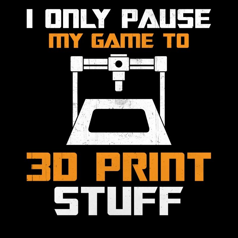Impression 3D - Je ne fais que mettre mon jeu en pause pour imprimer en 3D Stuf
