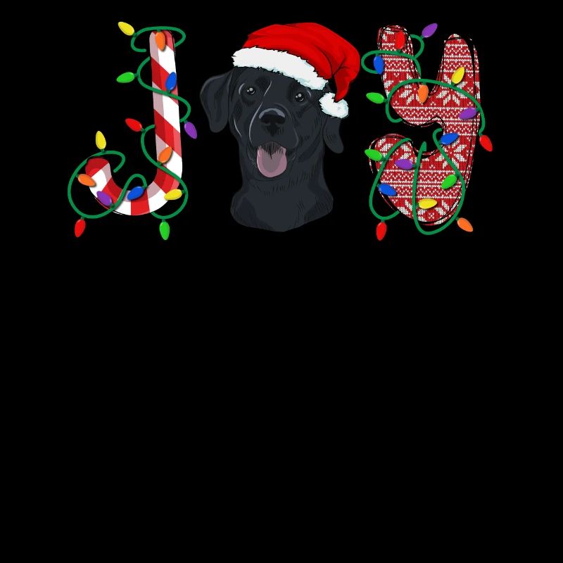 Cadeau de chien d’or de Noël Labrador