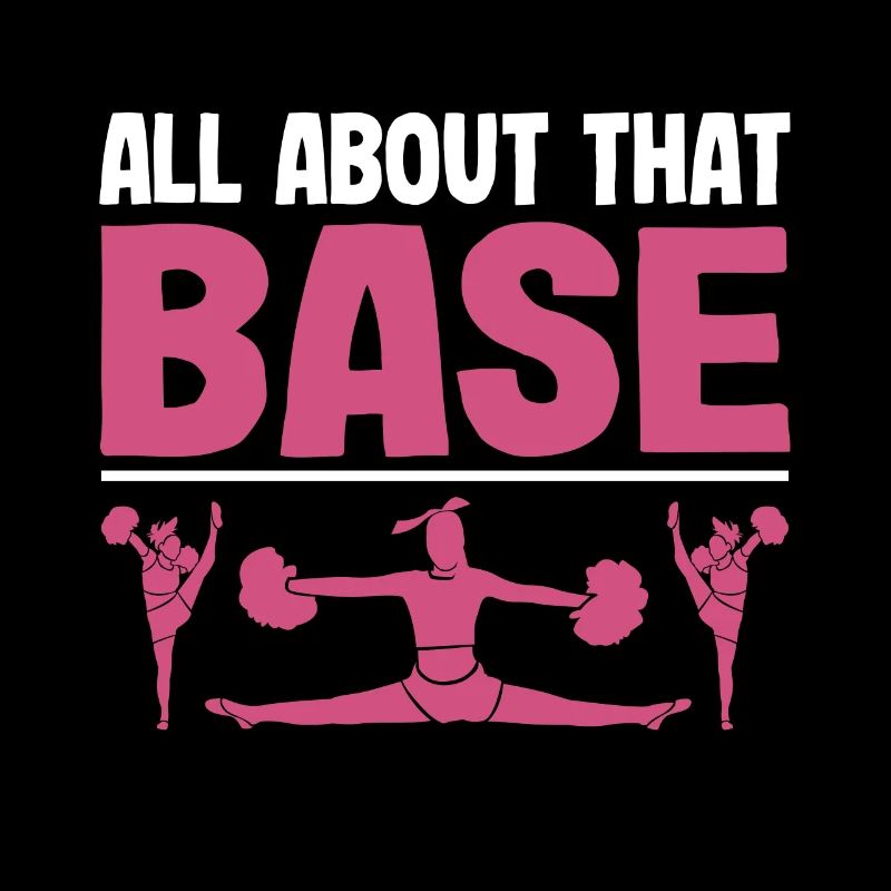 Cheerleaders à propos de cette base -cheerleading