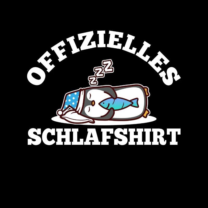 Offizielles schlafshirt Pinguin