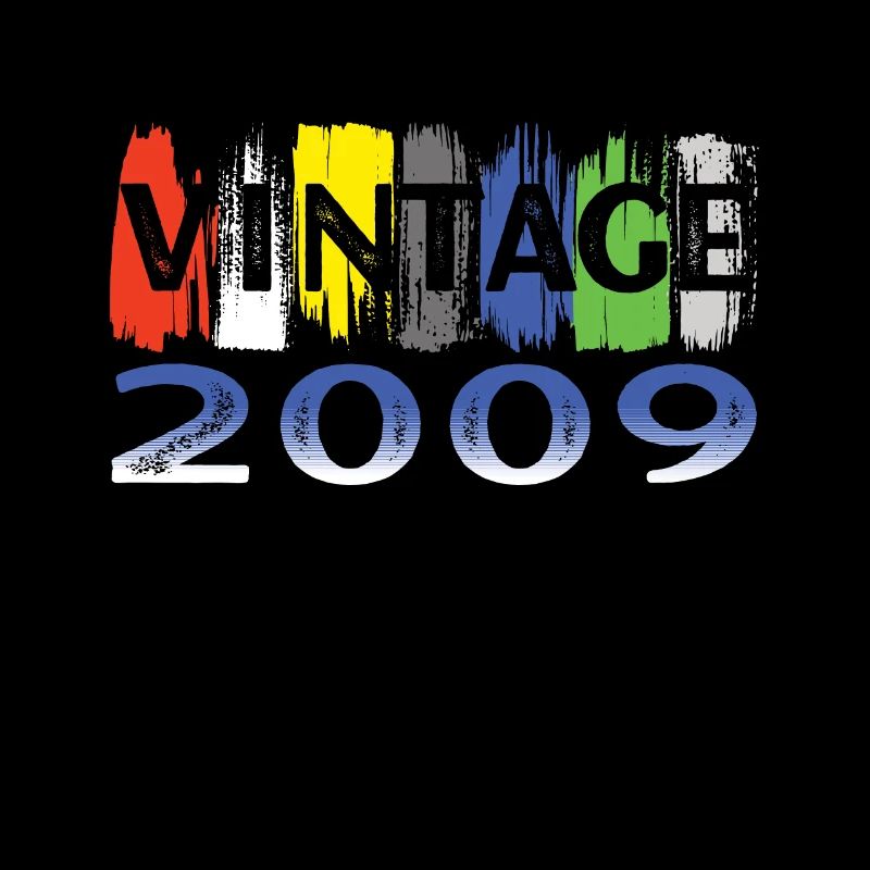 Fantastisch Seit 2009 Retro 13. Bitrthday