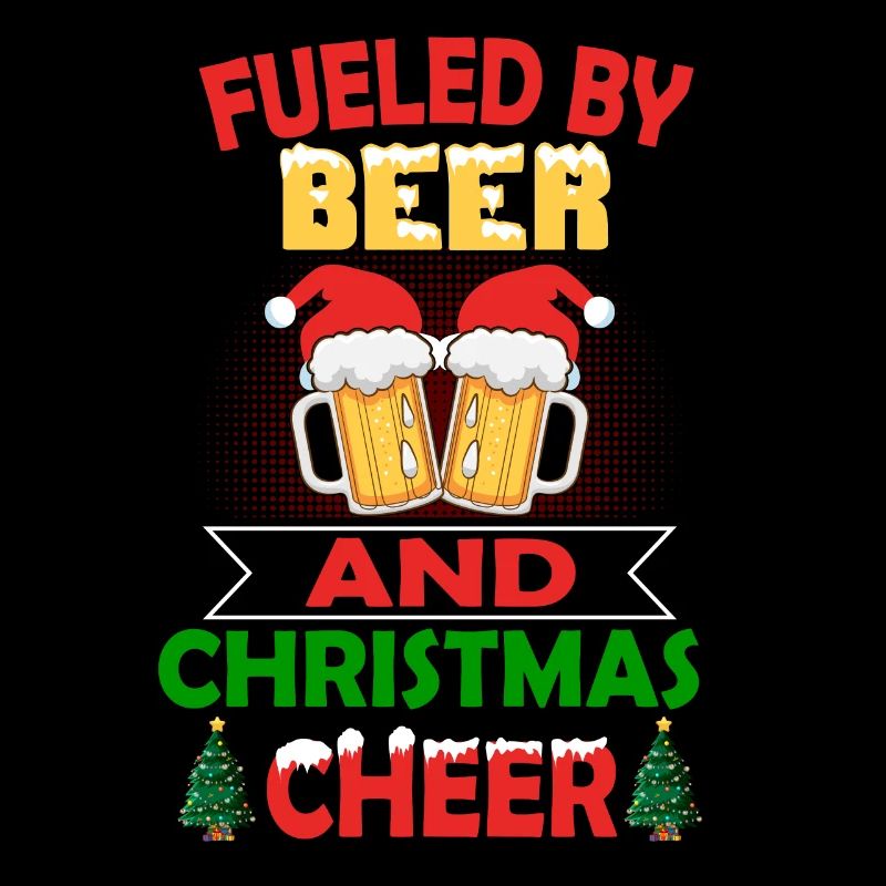 Angetrieben Von Bier Und Weihnachtsstimmung