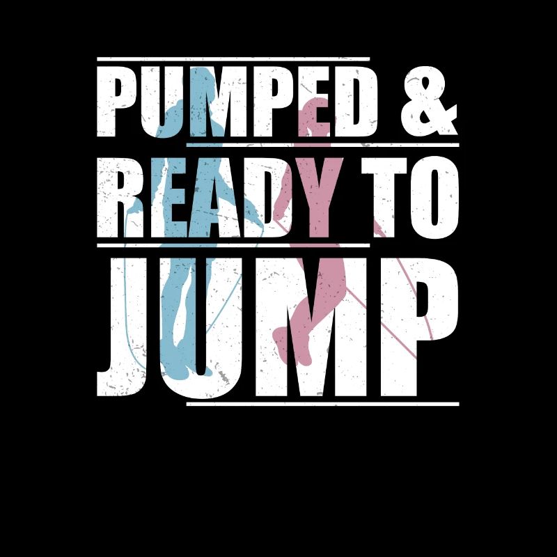Lustiges Springseil mit Pumpung und Ready To Jump