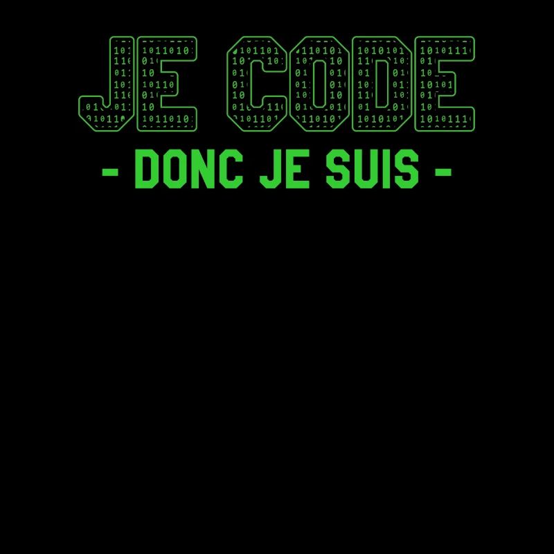 Je Code Donc Je Suis Programmeur Programmation