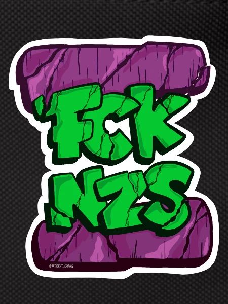 FCKNZS vert violet