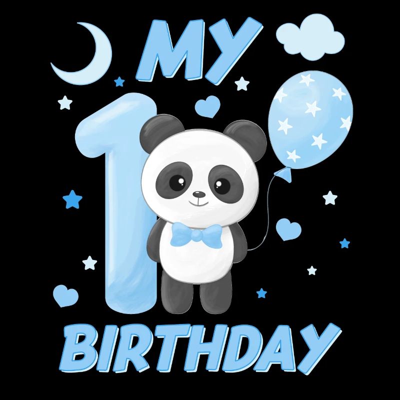 Erster Kinder Geburtstag Jungen Panda Geschenkidee