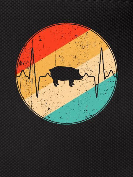 Turtle Retro Heartbeat