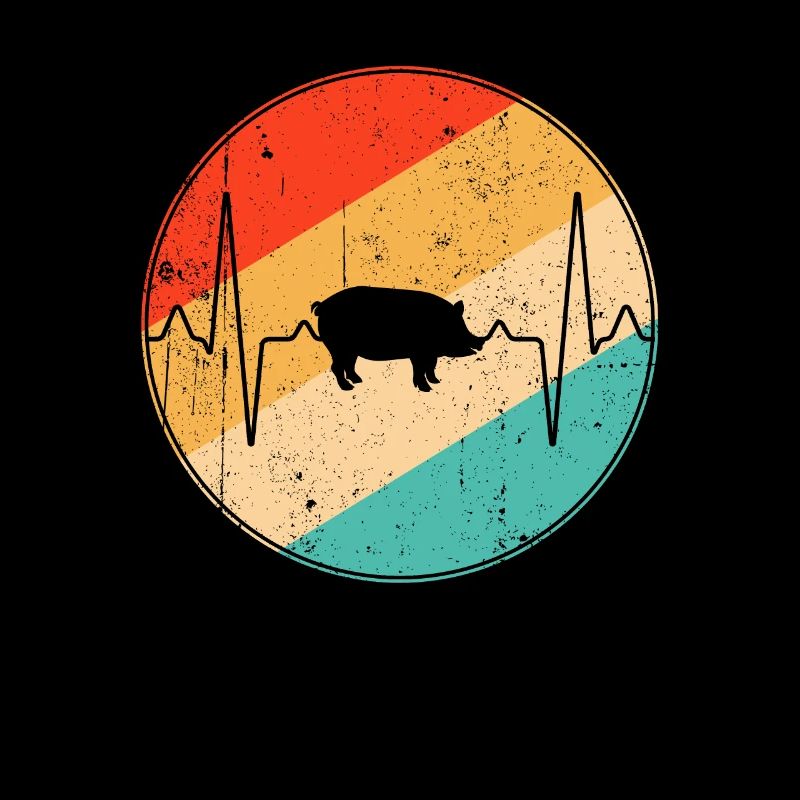 Turtle Retro Heartbeat