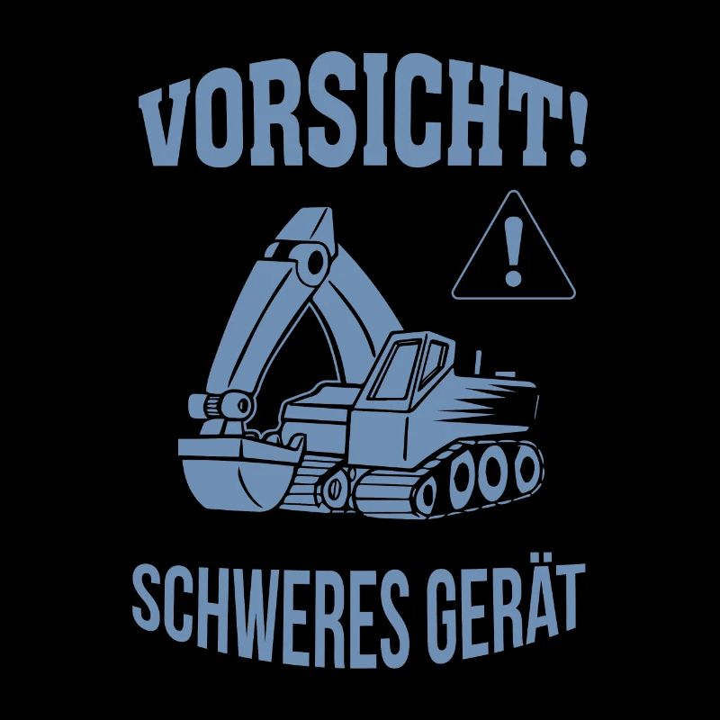 Bagger Baggerfahrer Baugeräteführer Schweres Gerät