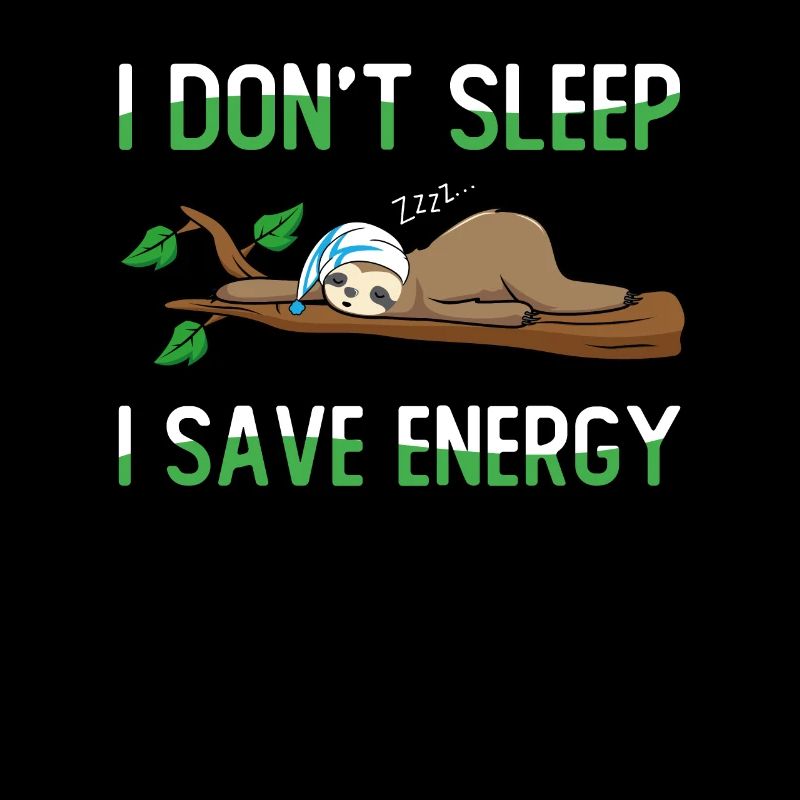 Je ne dors pas J’économise de l’énergie