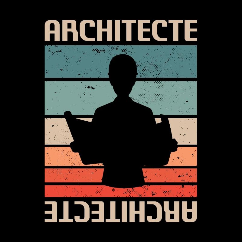 Vintage Retro Architecte Architecture