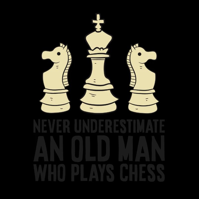 Never Underestimate An Old Man Who Plays Chess