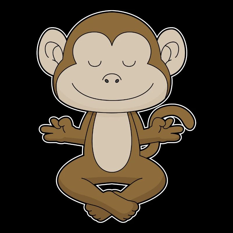 Monkey Yoga Meditation