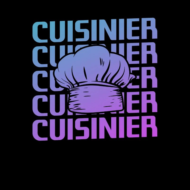 Retro Cuisinier Chef Cuisine