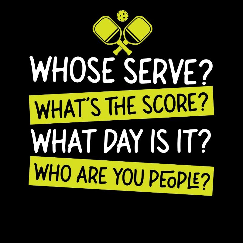Pickleball Whose Serve? What's The