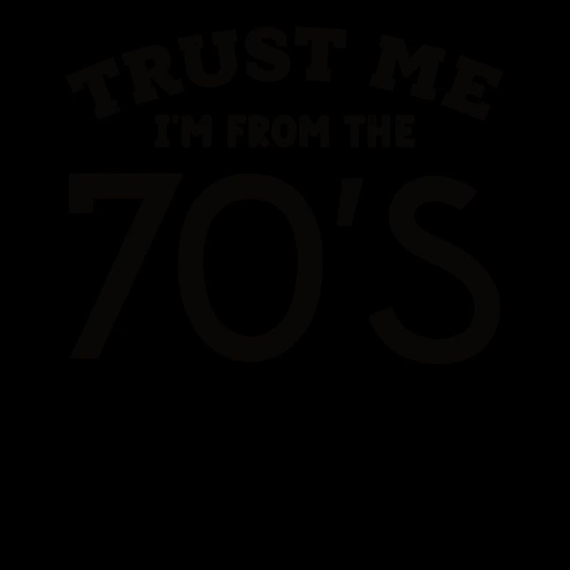 Born in the 70s anniversary gift 1970s
