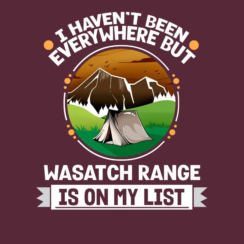 Wasatch Range est sur ma liste Randonner Camping Randonneur